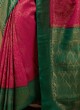 Zari Weaving Work Art Silk Saree